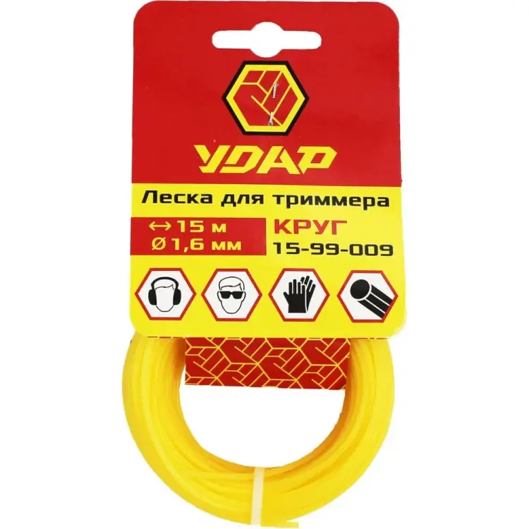 Леска для триммера Удар 15-99-009