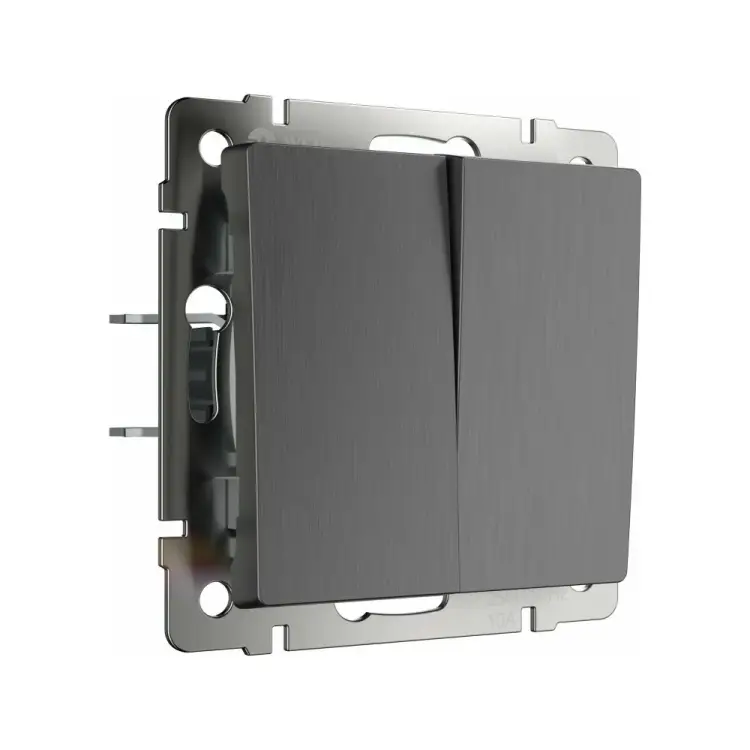 Проходной двухклавишный выключатель WERKEL W1122004 a050760