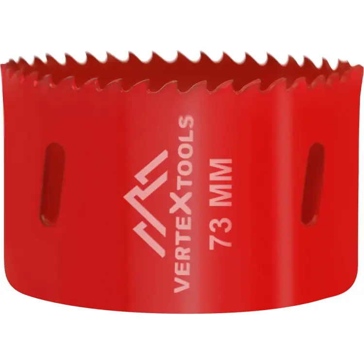 Коронка биметаллическая vertextools 2525-73 Коронка биметаллическая vertextools 2525-73