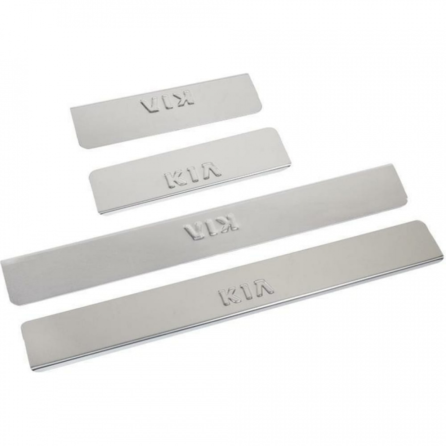 Накладки внутренних порогов KIA Rio Dollex NPS-021