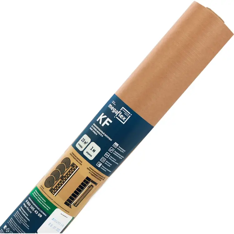 Фольга для бани Megaflex KF FOIKF.100.20 Фольга для бани Megaflex KF FOIKF.100.20