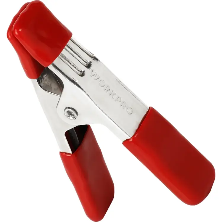 Стальной зажим пружинный WORKPRO WP232006