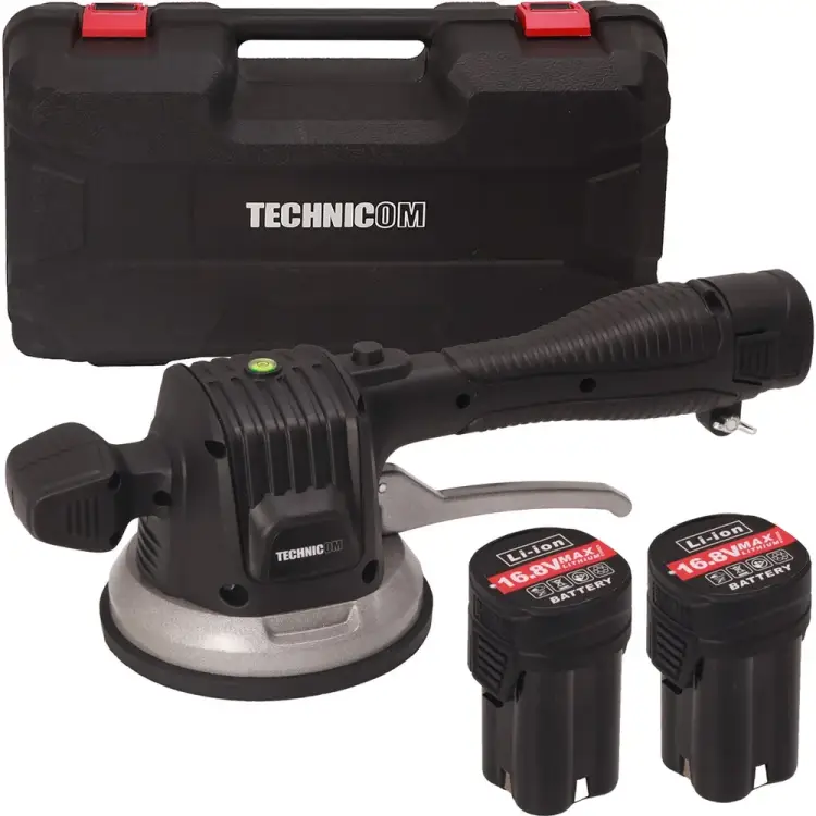 Аккумуляторная виброприсоска для укладки плитки TECHNICOM TC-P0116