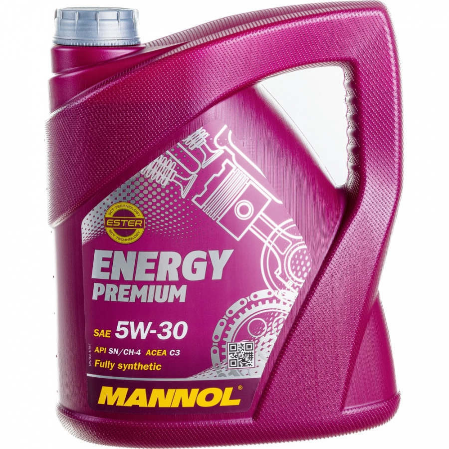 Синтетическое моторное масло MANNOL ENERGY PREMIUM 5W30