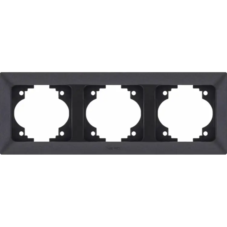 Горизонтальная трехместная рамка NE-AD Aras 93-24-17