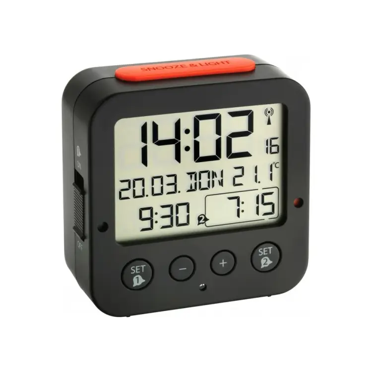 Часы-будильник TFA 60.2528.02