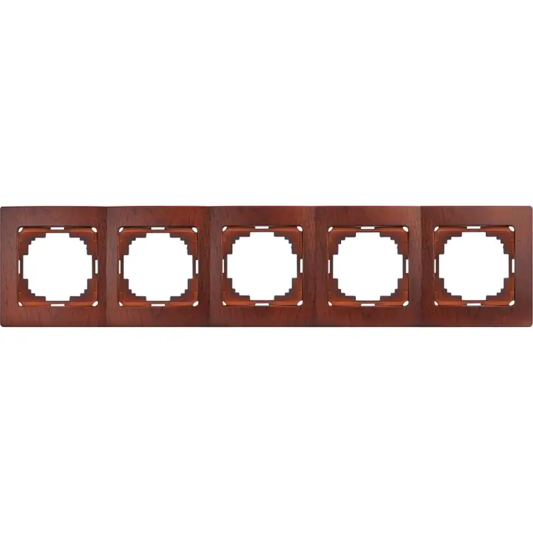 Пятиместная рамка Nilson TOURAN WOOD 24260095