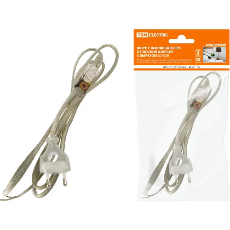 Шнур TDM ELECTRIC ШУ03В SQ1305-0024 Шнур TDM ELECTRIC ШУ03В SQ1305-0024