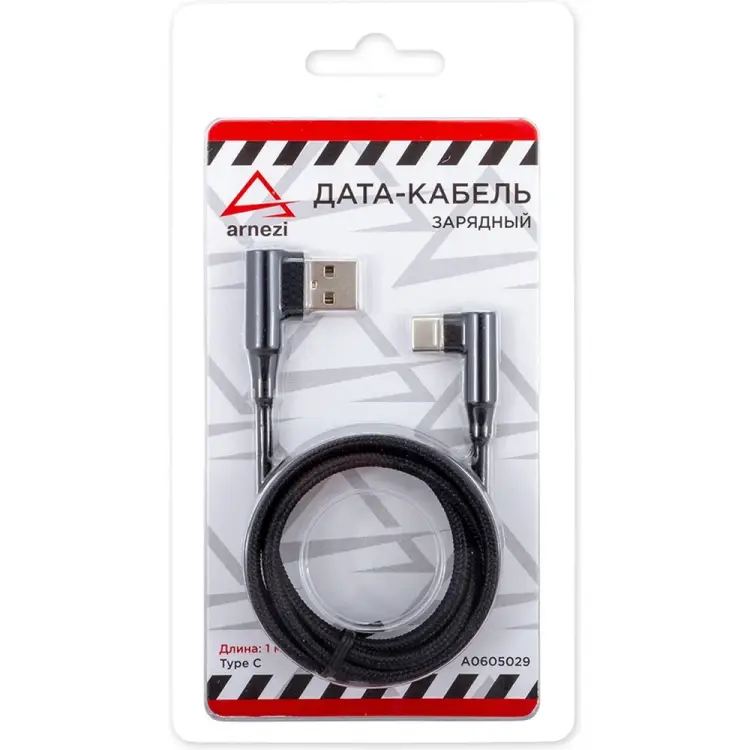 Угловой зарядный дата-кабель Arnezi A0605029 Угловой зарядный дата-кабель Arnezi A0605029