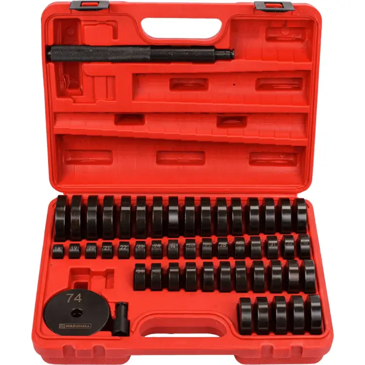 Набор оправок для запрессовки подшипников, сальников и втулок MARSHALL MR2518