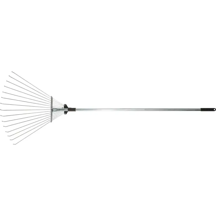 Веерные регулируемые телескопические грабли FIT 77008