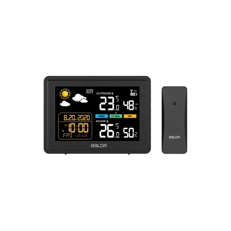 Беспроводная метеостанция BALDR B0359WST2H2PR-BLACK