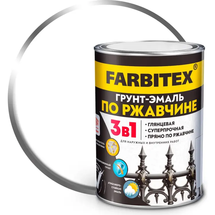 Грунт-эмаль по ржавчине Farbitex 4300013915 Грунт-эмаль по ржавчине Farbitex 4300013915