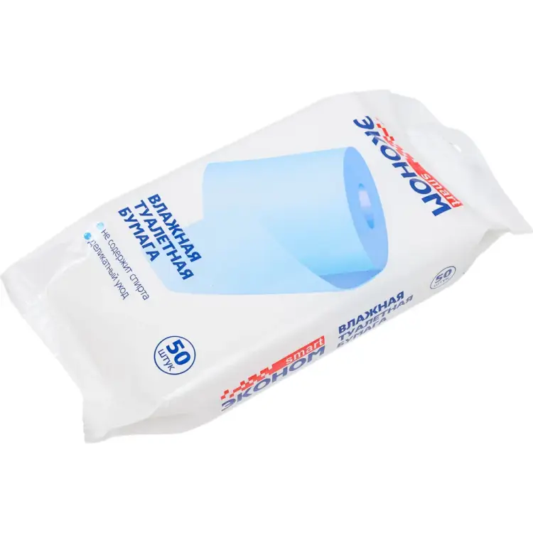 Влажная туалетная бумага SMART №50 30907 Влажная туалетная бумага SMART №50 30907