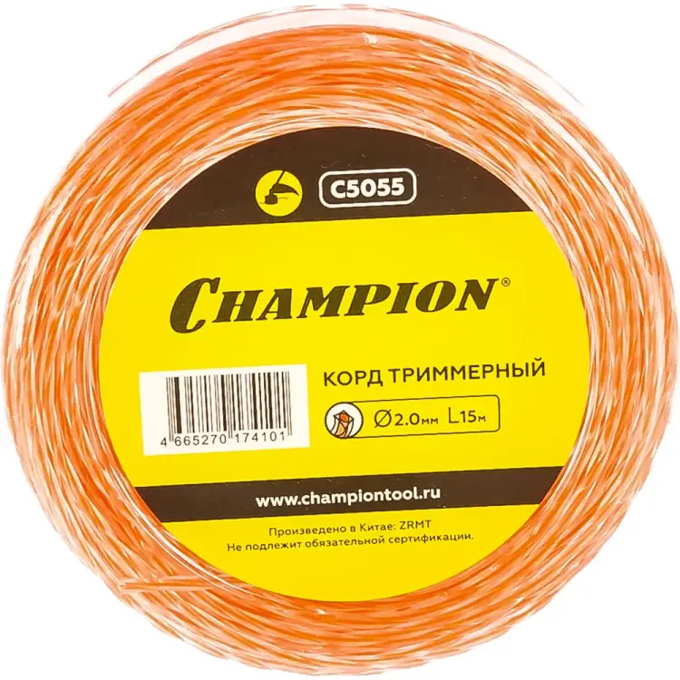 Триммерный корд Champion Square Twist DUO C5055