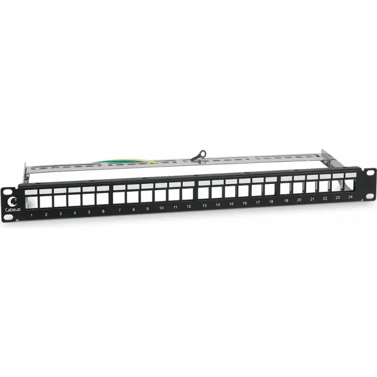 Модульная патч-панель для экранированных модулей Cabeus PLB-24-SH Модульная патч-панель для экранированных модулей Cabeus PLB-24-SH