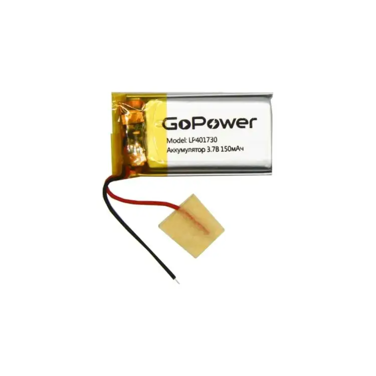 Аккумулятор GoPower Li-Pol LP401730 00-00019588