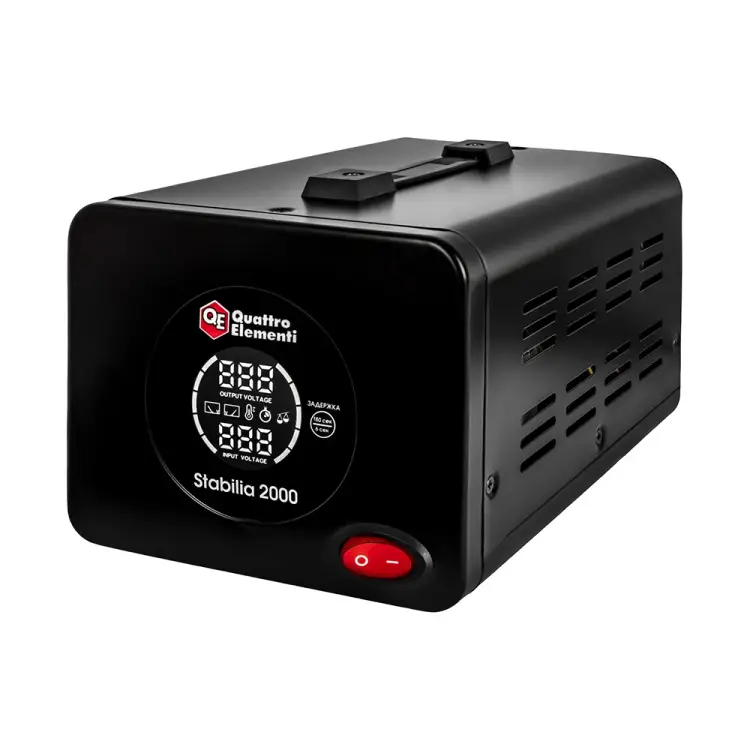 Стабилизатор напряжения QUATTRO ELEMENTI Stabilia 2000 917-667 Стабилизатор напряжения QUATTRO ELEMENTI Stabilia 2000 917-667