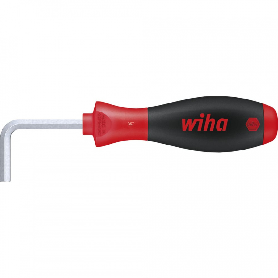 Изогнутая отвертка Wiha SoftFinish 357