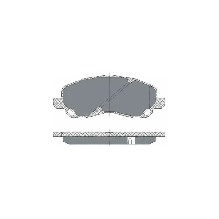 Колодки тормозные SCT SP273 Колодки тормозные SCT SP273