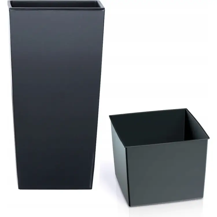 Квадратное кашпо Эльфпласт Camellia 65968