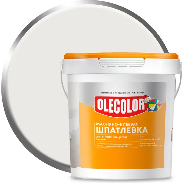 Масляно-клеевая шпатлевка для внутренних работ Olecolor 4300000141 Масляно-клеевая шпатлевка для внутренних работ Olecolor 4300000141