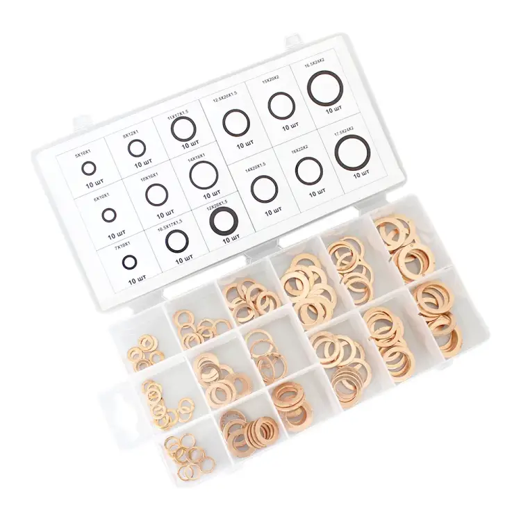 Медные шайбы WIEDERKRAFT WDK-214067 Медные шайбы WIEDERKRAFT WDK-214067