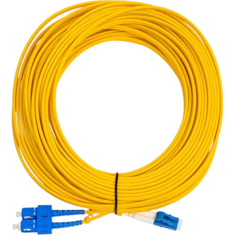 Оптический шнур Cabeus FOP(d)-9-LC-SC-20m Оптический шнур Cabeus FOP(d)-9-LC-SC-20m