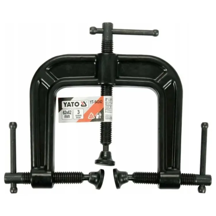 Тройной зажим YATO YT-64242