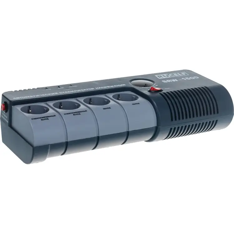 Стабилизатор напряжения RUCELF SRW-1500VA-D 00001357 Стабилизатор напряжения RUCELF SRW-1500VA-D 00001357