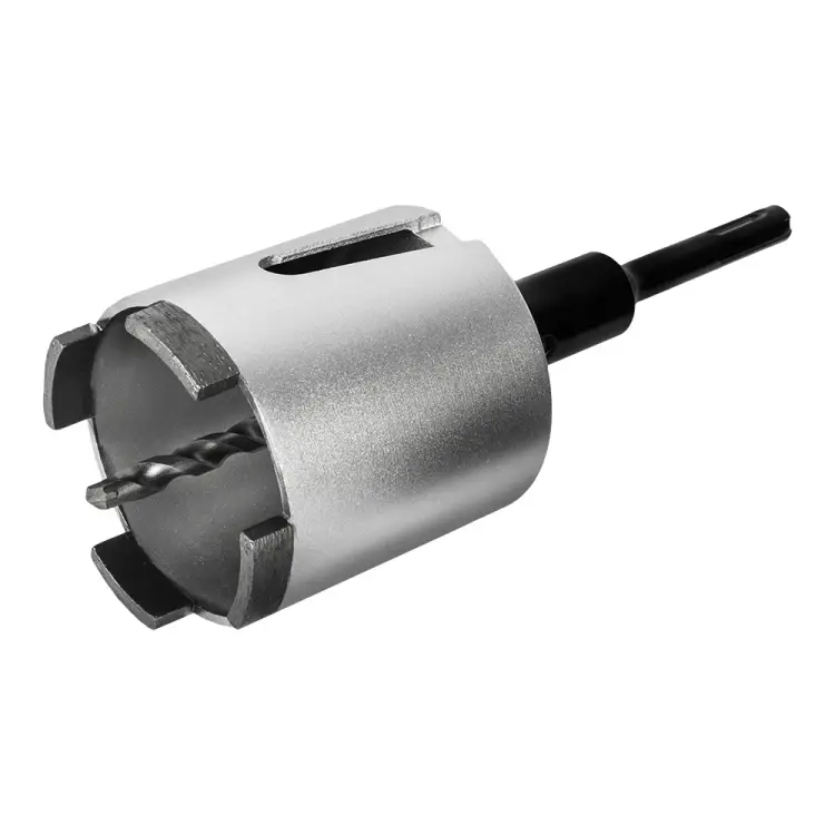 Безударная алмазная коронка по бетону ПРАКТИКА Профи 908-245