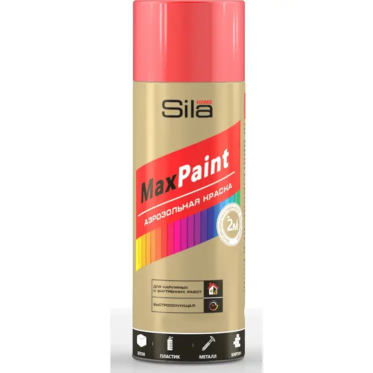 Универсальная аэрозольная эмаль Sila home max paint SILP3020 Универсальная аэрозольная эмаль Sila home max paint SILP3020