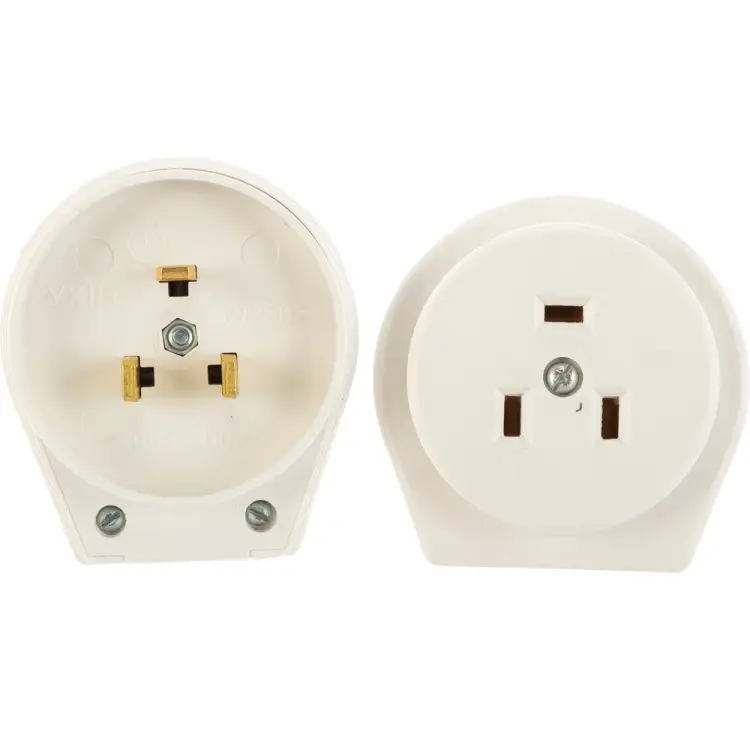 Разборные вилка с розеткой для плит STEKKER PPG32-50-20 39016