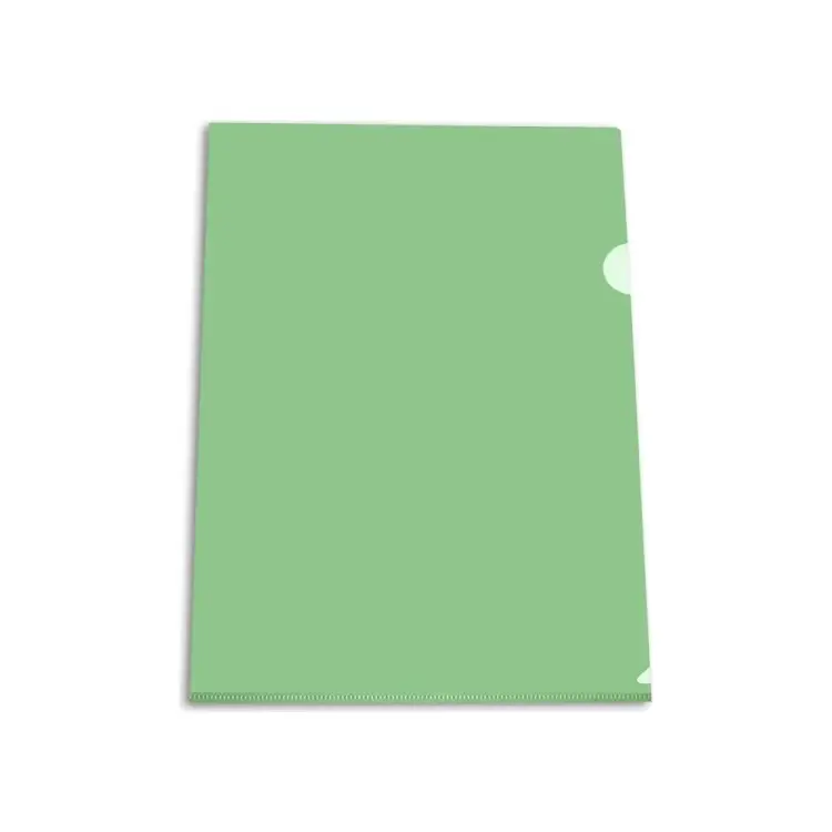 Папка-уголок Бюрократ EE310/1GREEN 816383