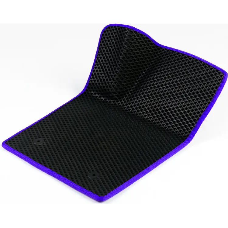 Водительский коврик для Toyota C-HR 2016 - 2023 (правый руль) (Тойота ЦШР) Vicecar 1DL45142-фиолетовый