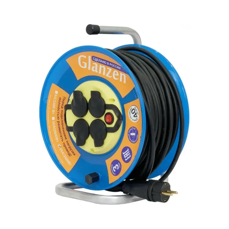 Силовой удлинитель GLANZEN EB-40-011 КА-00008209