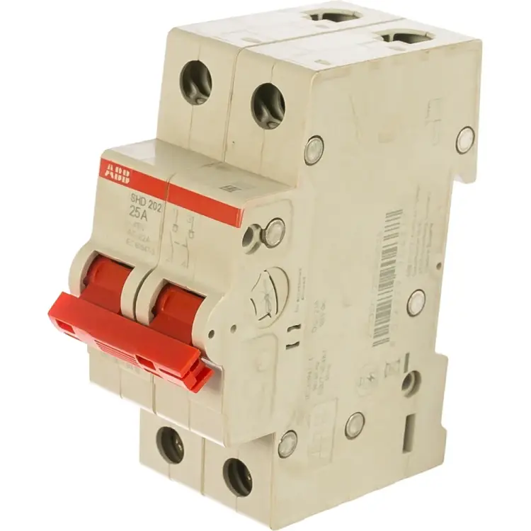 Двухполюсной рубильник ABB SHD202/25 2CDD272111R0025