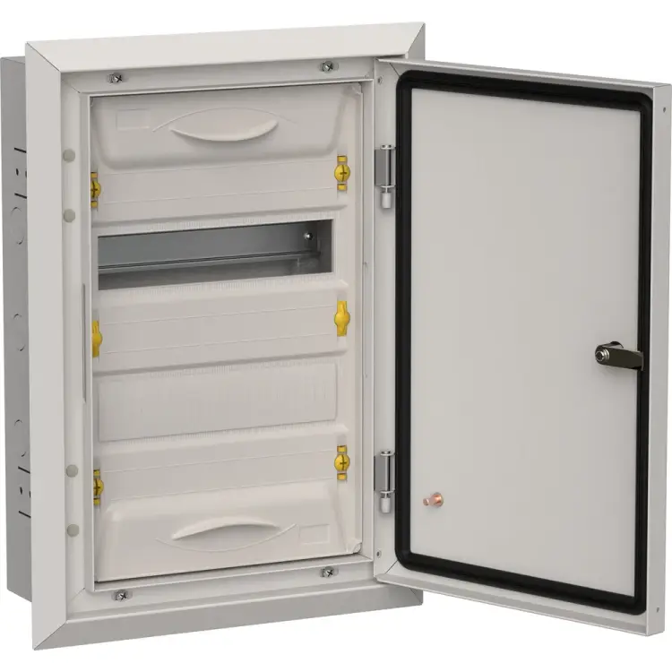 Металлический корпус IEK titan 5 щрв-24 TI5-50-V-024-31-7035