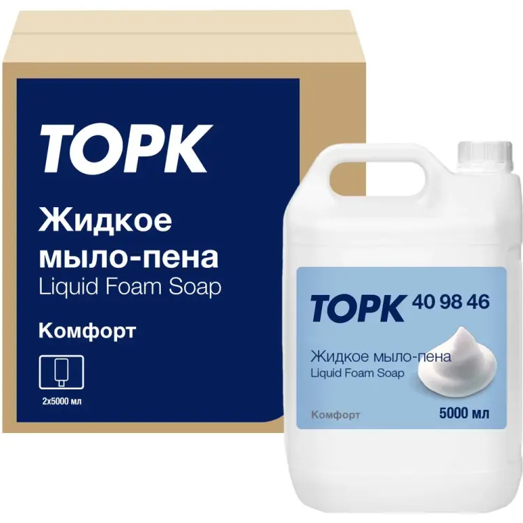 Жидкое мыло-пена TORK арт. 409846 25427