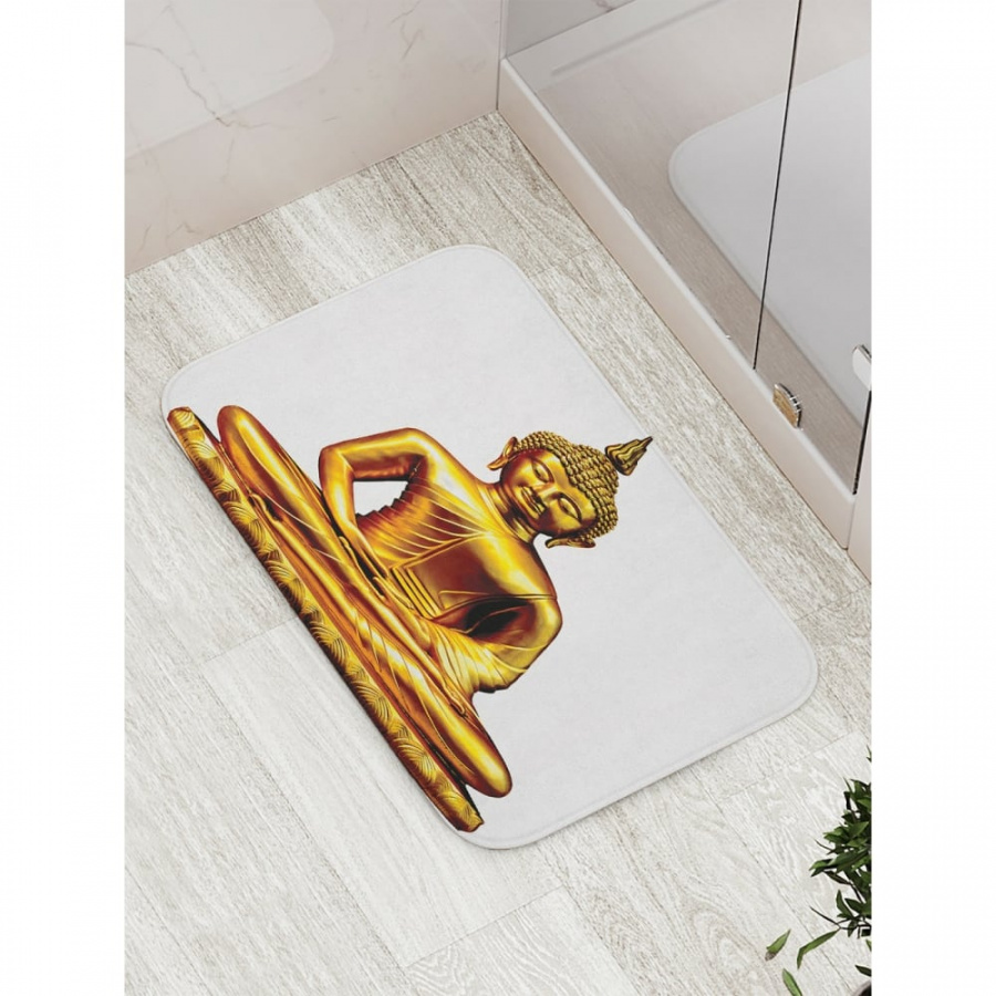 Противоскользящий коврик для ванной, сауны, бассейна JOYARTY Сияющий будда