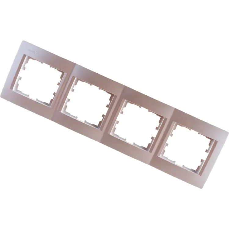 Четырехместная горизонтальная рамка Lezard KARINA 707-3000-149