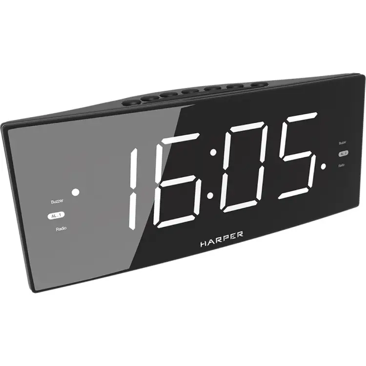 Радиобудильник Harper HCLK-2050 white led H00001986