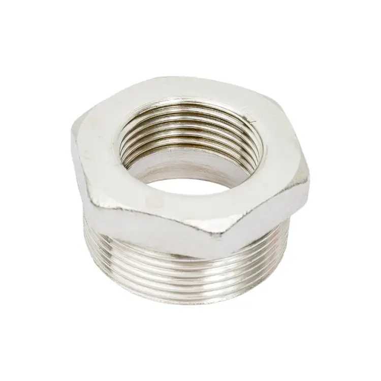 Никелированная футорка Uni-Fitt 604N6400