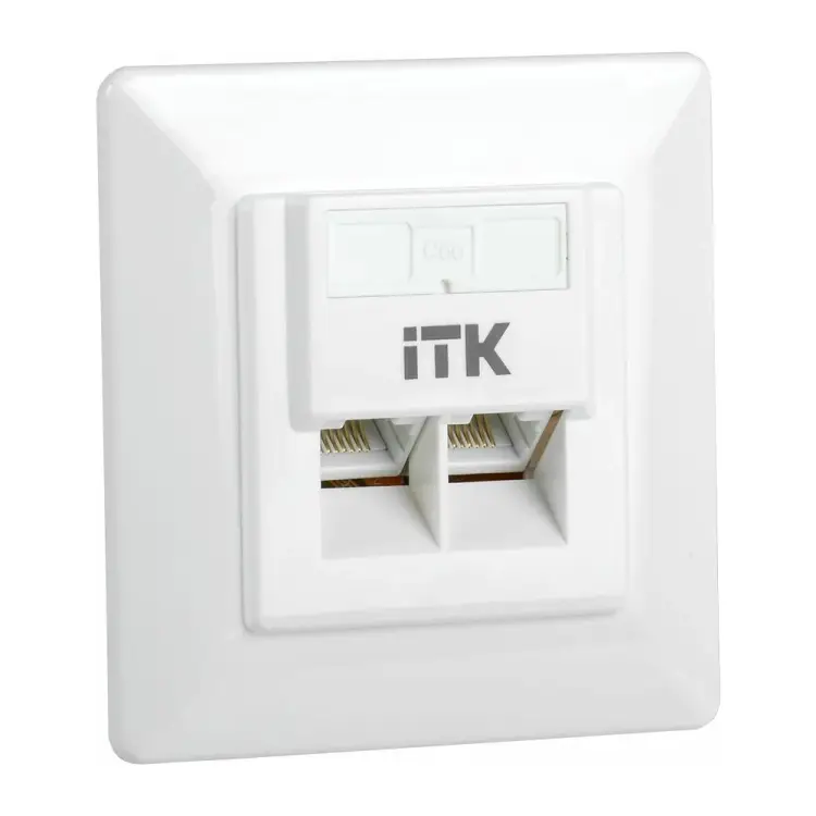 Внутренняя информационная розетка IEK ITK CS2-1C5EU-2-1
