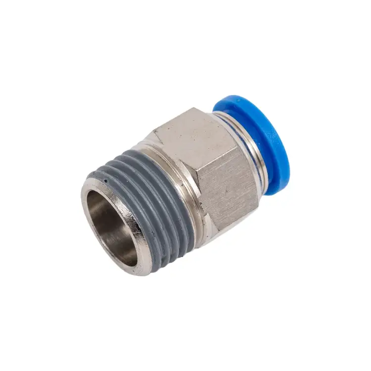 Цанговый прямой пневмофитинг HIMPT PC 12-04 00-00004723 Цанговый прямой пневмофитинг HIMPT PC 12-04 00-00004723
