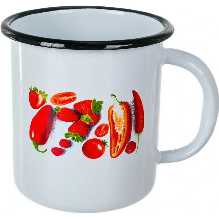 Эмалированная кружка appetite Паприка 1с3с Паприка Эмалированная кружка appetite Паприка 1с3с Паприка