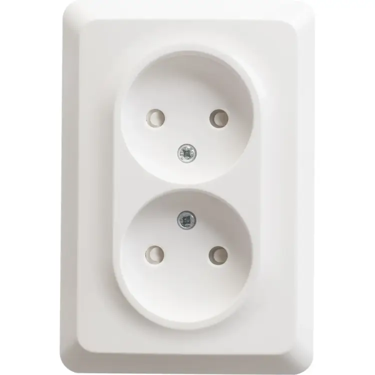 Двойная розетка Systeme Electric ЭТЮД PC16-106B