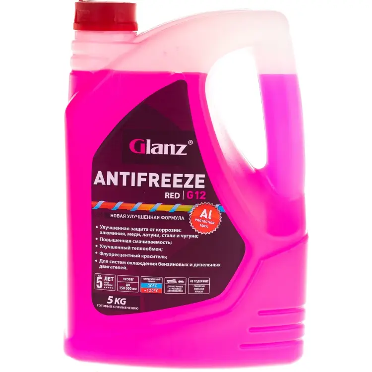 Антифриз Glanz G-12 GL-004