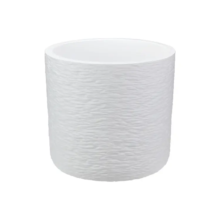 Кашпо IDEA СЛАНЕЦ D200 мм 3,4л с вставкой, белый М М 3199 Кашпо IDEA СЛАНЕЦ D200 мм 3,4л с вставкой, белый М М 3199