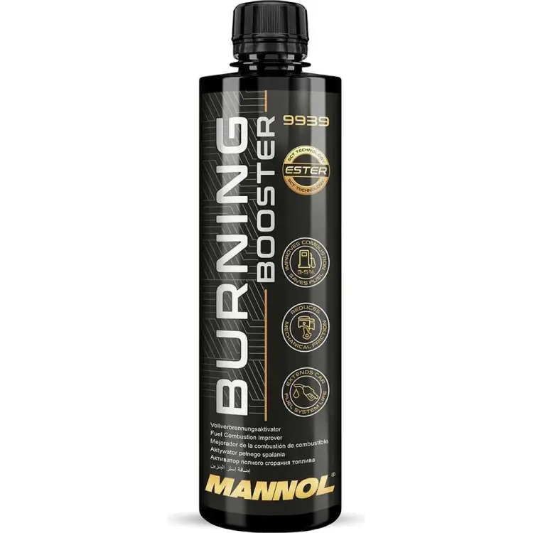 Присадка для полного сгорания топлива MANNOL BENZIN ESTER ADDITIVE BURNING BOOSTER 9939
